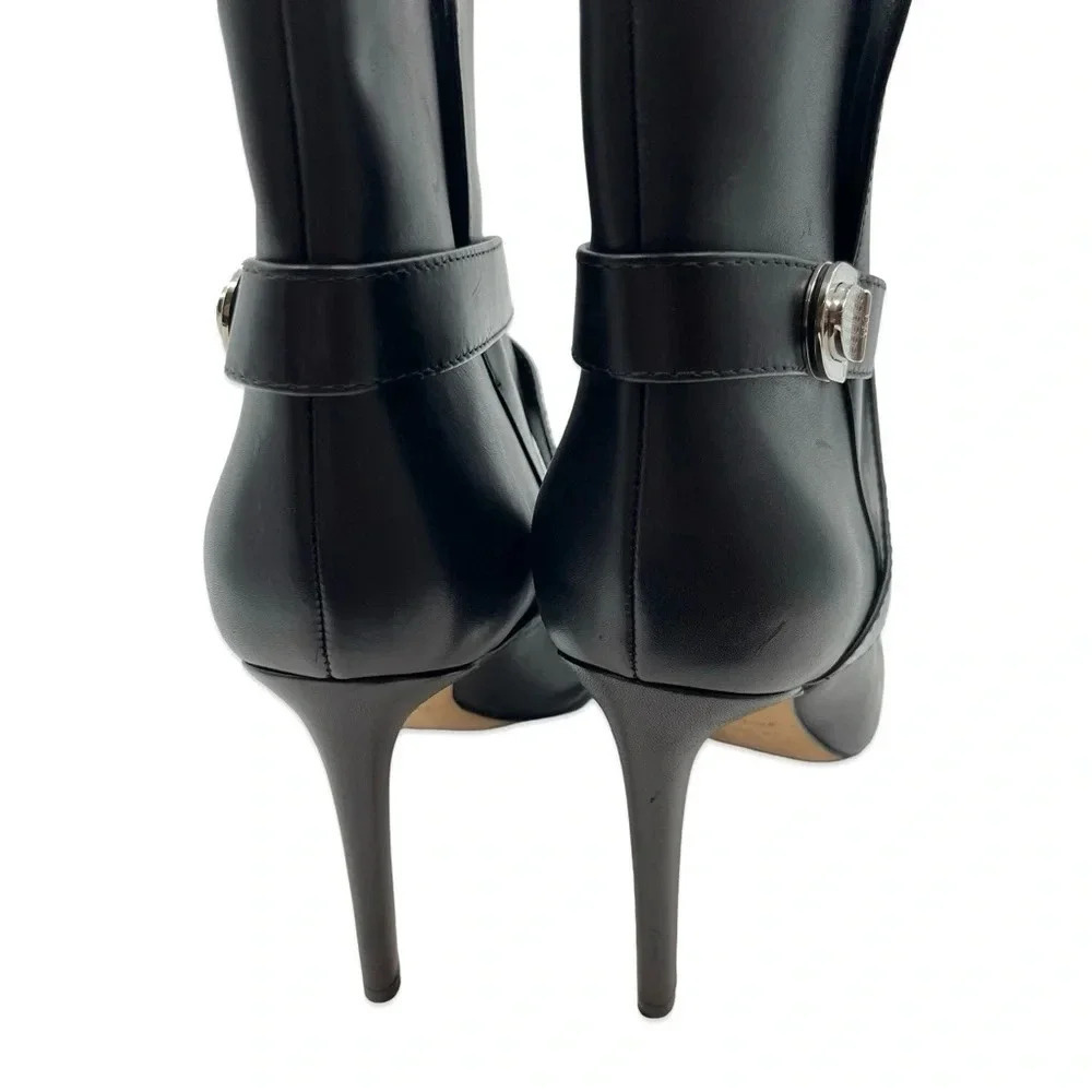Christian Dior black heeled boots size EU 41 - Picture 3 of 12